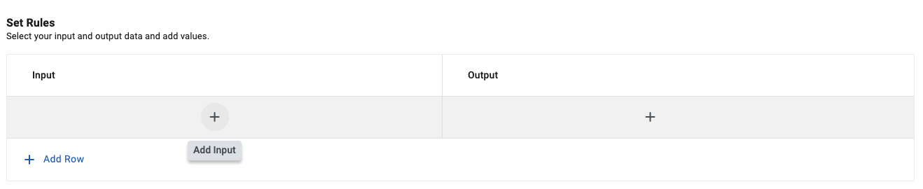 add input timesheet rules